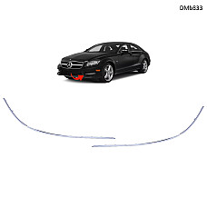 Хром лайсни за предна броня / рамки за халогени Mercedes CLS W218 2010–2014 – DMb833